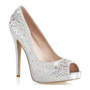 HEIRESS-22R 5" Heel Size: 9, 5" heel platform
